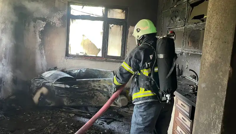 Mutfağındaki Yangın, Evini Küle Çeviren Dramatik Olay