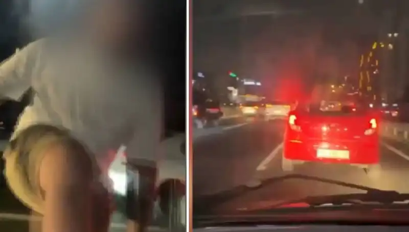 : Trafik Magandası Kamerada: İhya Gibi Tehlikeli Anlar