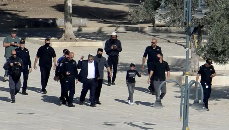 İsrailli Bakan, Mescid-i Aksa’ya Gerçekleştirdiği Baskınla Tüm Dünyayı Şaşırttı