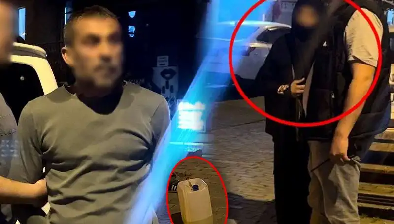 Bursa'da Sokak Ortasında Benzinle Kadın Yakma Girişimi: Dehşet Anları