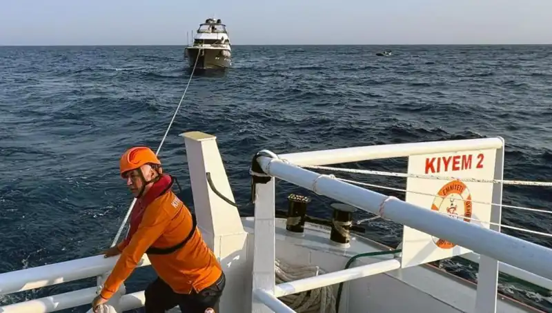 Marmaris Açıklarında Sürüklenen Tekne Dramı: Cesur Kurtarma Operasyonu