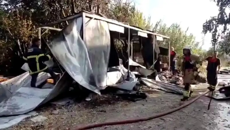 Hatay'da Konteyner Yangını, Büyük Maddi Hasara Neden Oldu!