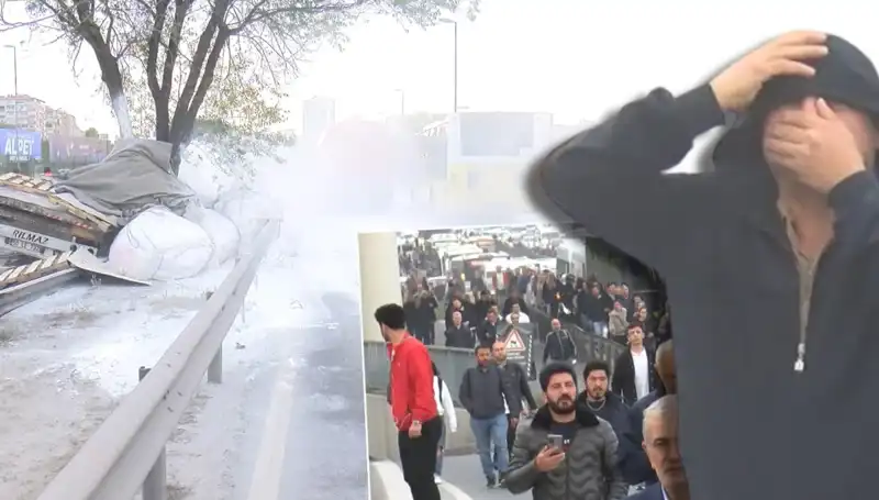 D-100'de Trajik Kaza: Alçı Yüklü TIR Bariyerlere Çarptı ve Trafiği Felç Etti