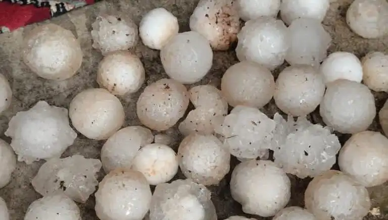 Şanlıurfa'yı Şok Eden Hava Olayı: Kar Topu Büyüklüğünde Dolu Yağdı!