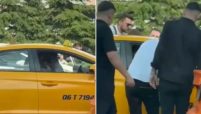 Trafikteki Tartışma, Yumruklaşmaya Dönüştü: Taksi Şoförüne Saldırı!